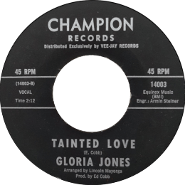 Gloria Jones - Tainted Love image