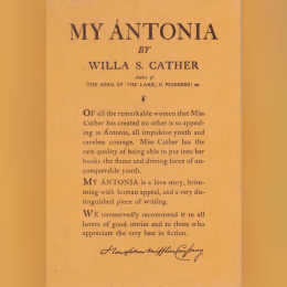 Willa Cather - My Ántonia image