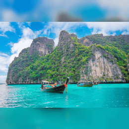 Maya Bay, Phi Phi Islands, Thailand image