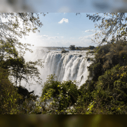 Victoria Falls on the Zambezi River image