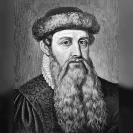 Johannes Gutenberg image