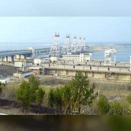 Cheboksary Dam image