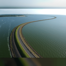 Houtribdijk image