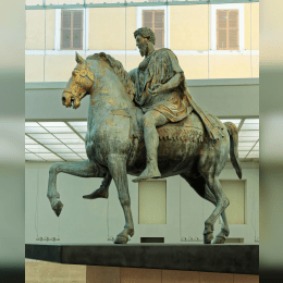 The Equestrian Statue of Marcus Aurelius image