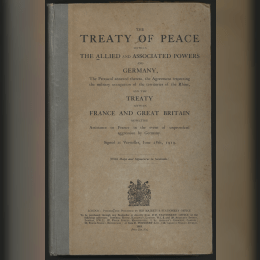 Treaty of Versailles image