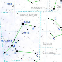 Delta Canis Majoris image