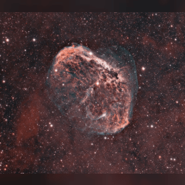 Crescent Nebula image