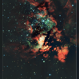 NGC 3576 (Statue of Liberty Nebula) image