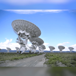 Very Large Array (VLA) image