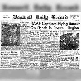 Roswell UFO incident image