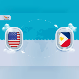 USA to Philippines, including United Nonstop Service to Manila image