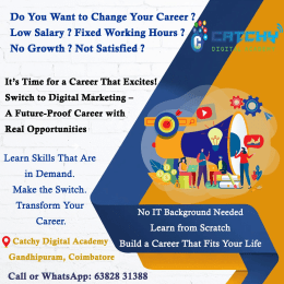 Digital marketing coaching class with affordable fees in Coimbatore image