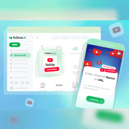 Follow Any YouTube Channel on follow.it image