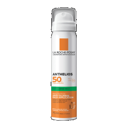 I find Anthelios SPF50 facial mist to be a reliable, lightweight, and effective way to protect sensitive skin from sun damage while controlling shine throughout image