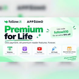 follow.it Premium for Life image