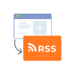 RSS feed for any website image