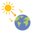 Solar radiation alert image